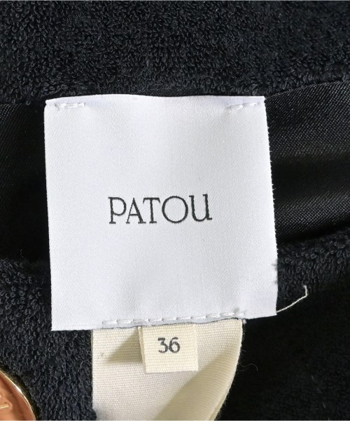 PATOU（パトゥ）ワンピース 黒 サイズ:36(XS位) レディース/2200706608274