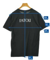 PATOU（パトゥ）Tシャツ・カットソー 黒 サイズ:S レディース/2200708064054