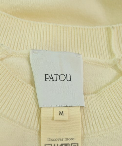 PATOU（パトゥ）ニット・セーター 白 サイズ:M レディース/2200708064078