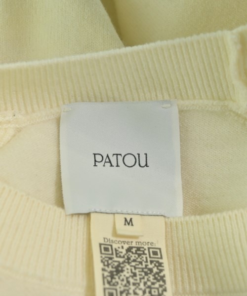 PATOU（パトゥ）ニット・セーター 白 サイズ:M レディース/2200708064085