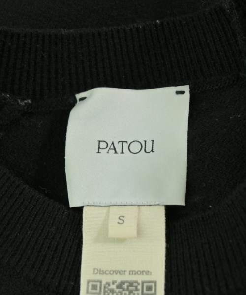 PATOU（パトゥ）ニット・セーター 黒 サイズ:S レディース/2200708064092