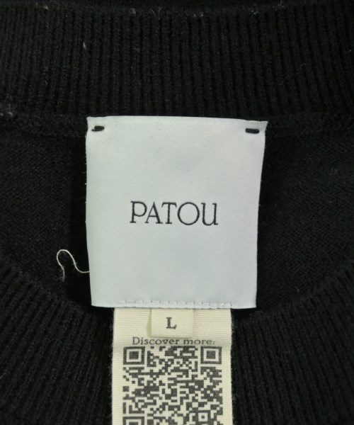 PATOU（パトゥ）ニット・セーター 黒 サイズ:L レディース/2200708064108