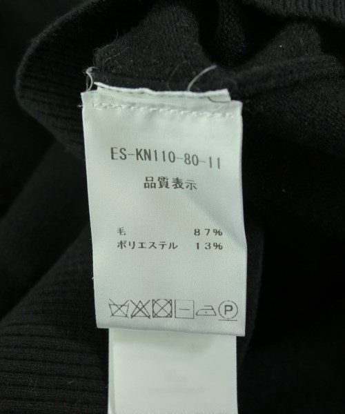 PATOU（パトゥ）ニット・セーター 黒 サイズ:L レディース/2200708064108
