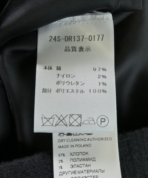 PATOU（パトゥ）ワンピース 黒 サイズ:36(S位) レディース/2200708305010