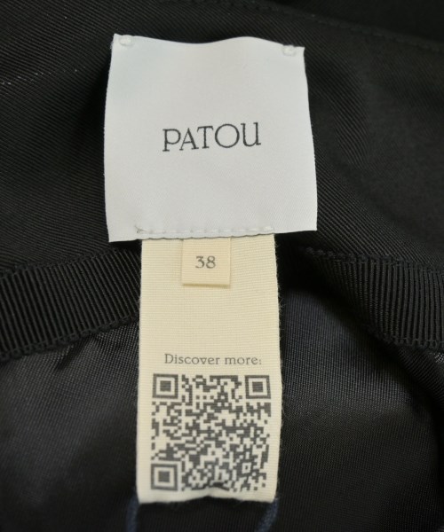 PATOU（パトゥ）ひざ丈スカート 黒 サイズ:38(S位) レディース/2200708305065