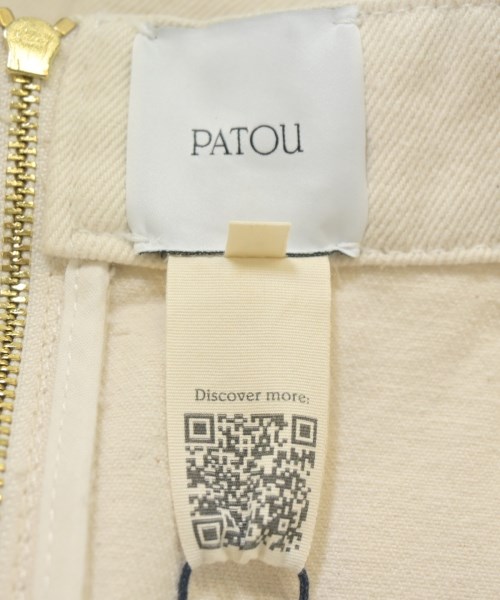 PATOU（パトゥ）ミニスカート 白 サイズ:34(XXS位) レディース/2200708305072