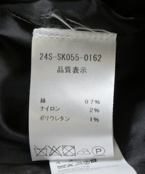 PATOU（パトゥ）ミニスカート 黒 サイズ:34(XXS位) レディース/2200708305096