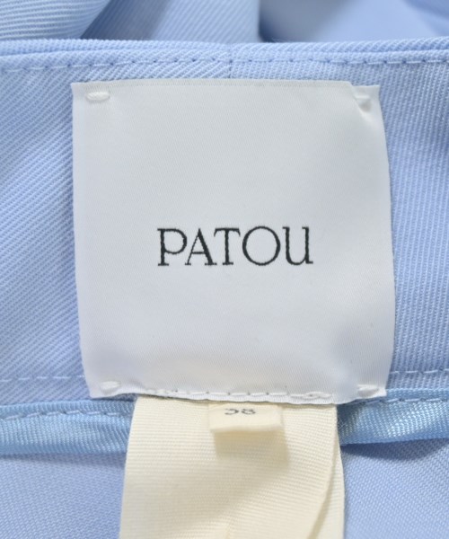 PATOU（パトゥ）スラックス 青 サイズ:38(S位) レディース/2200708305102