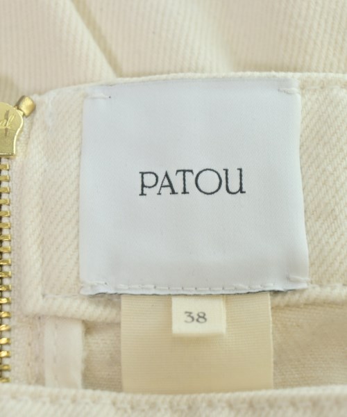 PATOU（パトゥ）ミニスカート 白 サイズ:38(S位) レディース/2200708307069