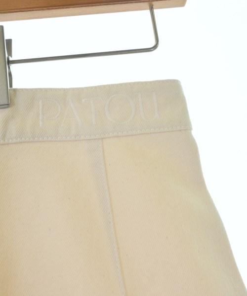 PATOU（パトゥ）ミニスカート 白 サイズ:38(S位) レディース/2200708307069