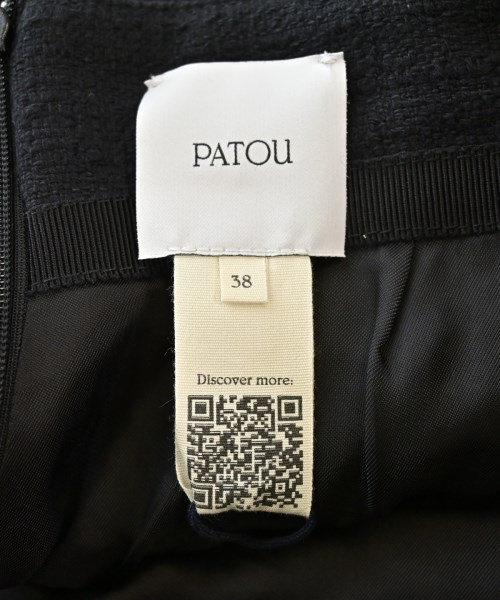 PATOU（パトゥ）ミニスカート 黒 サイズ:38(S位) レディース/2200708307083