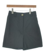 PATOU（パトゥ）ショートパンツ 黒 サイズ:34(XXS位) レディース/2200708307106
