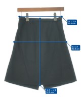 PATOU（パトゥ）ひざ丈スカート 黒 サイズ:34(XXS位) レディース/2200708307274