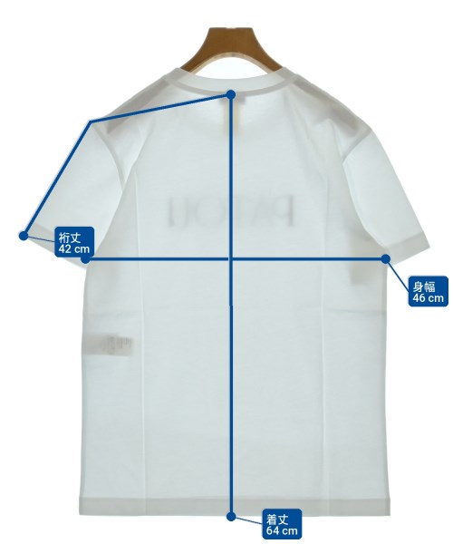 PATOU（パトゥ）Tシャツ・カットソー 白 サイズ:S レディース/2200709137016