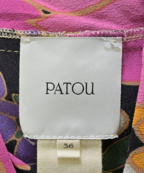 PATOU（パトゥ）ワンピース 黒 サイズ:36(XS位) レディース/2200709808282