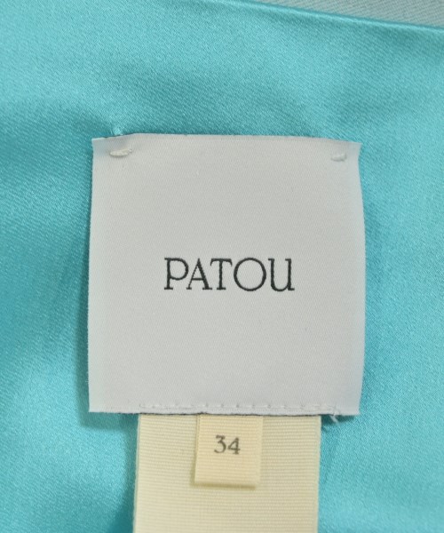 PATOU（パトゥ）Tシャツ・カットソー 青 サイズ:34(XS位) レディース/2200710053039