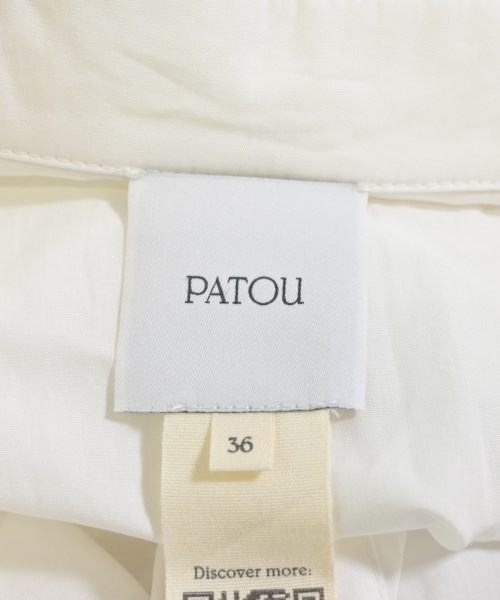 PATOU（パトゥ）ワンピース 白 サイズ:36(XS位) レディース/2200710053077