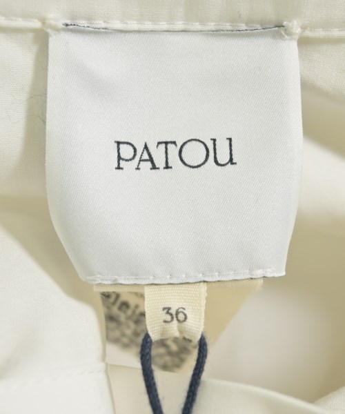 PATOU（パトゥ）ワンピース 白 サイズ:36(XS位) レディース/2200710053114