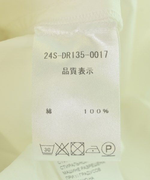 PATOU（パトゥ）シャツワンピース 白 サイズ:34(XXS位) レディース/2200710362018