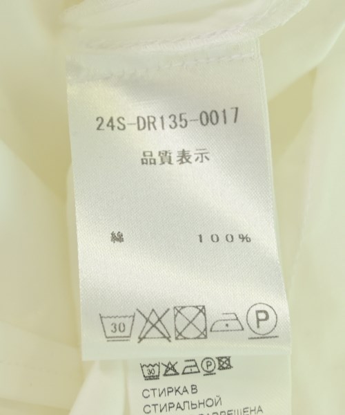 PATOU（パトゥ）シャツワンピース 白 サイズ:34(XXS位) レディース/2200710362025