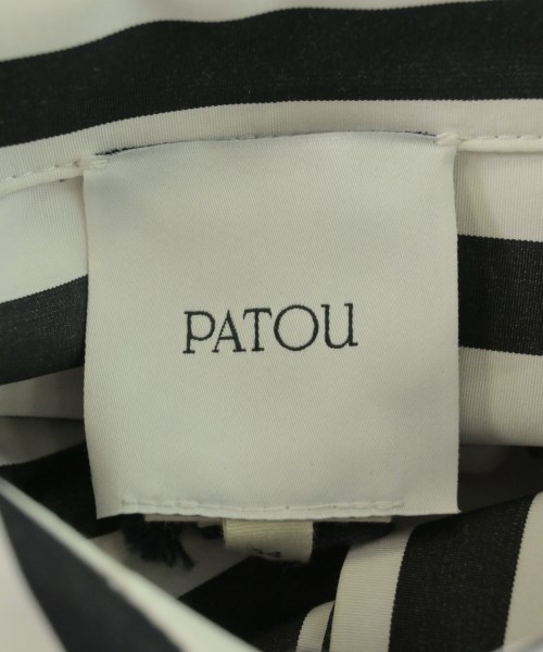PATOU（パトゥ）シャツワンピース 黒 サイズ:34(XXS位) レディース/2200710362049