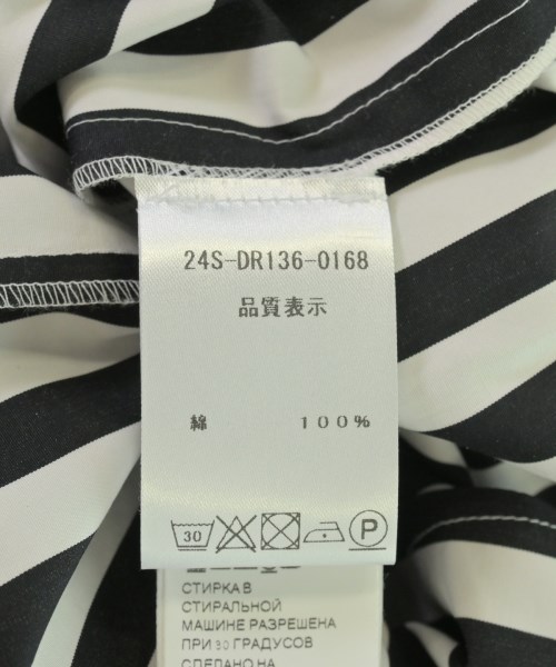PATOU（パトゥ）シャツワンピース 黒 サイズ:34(XXS位) レディース/2200710362056