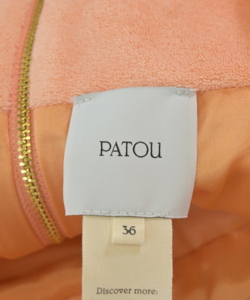 PATOU（パトゥ）ワンピース オレンジ サイズ:36(XS位) レディース/2200710362070