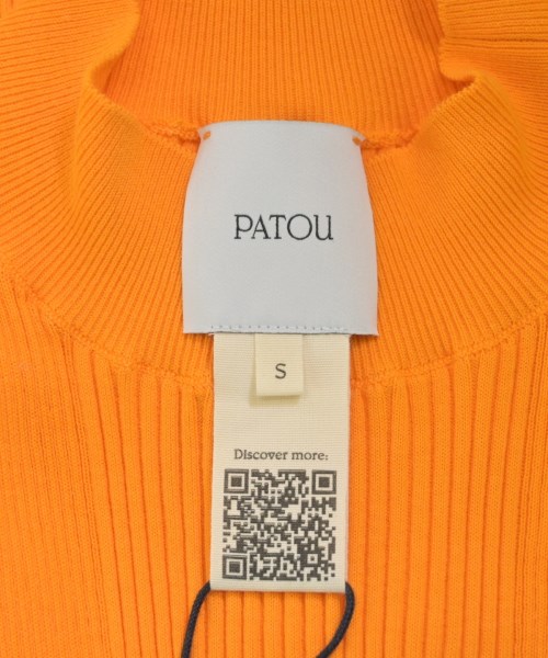 PATOU（パトゥ）ニット・セーター オレンジ サイズ:S レディース/2200710362148