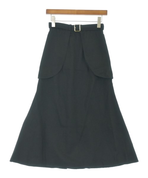 PATOU(パトゥ)ロング・マキシ丈スカート 黒 サイズ:34(S位)/2200666002068