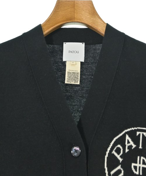 PATOU（パトゥ）カーディガン 黒 サイズ:S レディース/2200664097080
