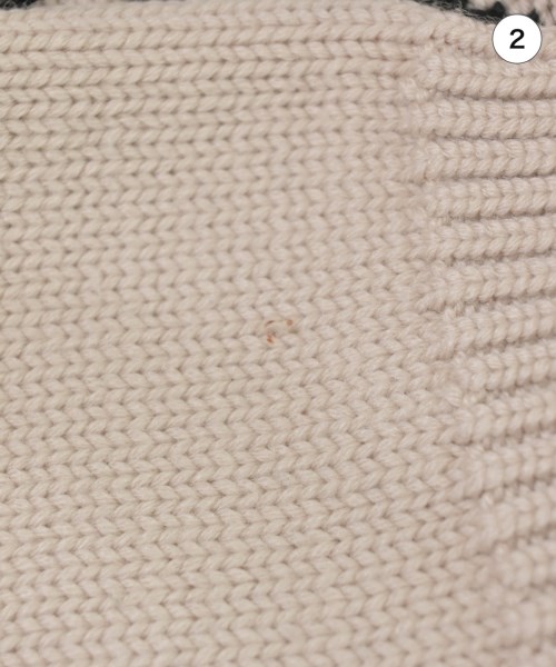 PATOU（パトゥ）ニット・セーター ベージュ サイズ:XS レディース/2200666943033