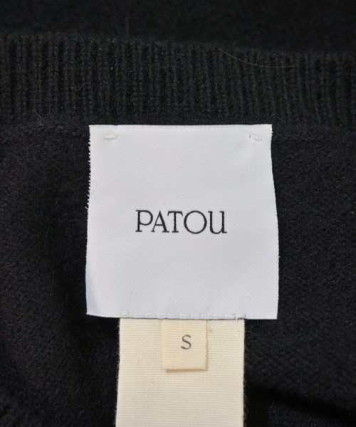 PATOU（パトゥ）カーディガン 黒 サイズ:S レディース/2200666943040