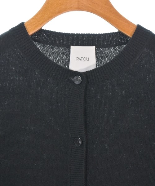 PATOU（パトゥ）カーディガン 黒 サイズ:S レディース/2200666943040