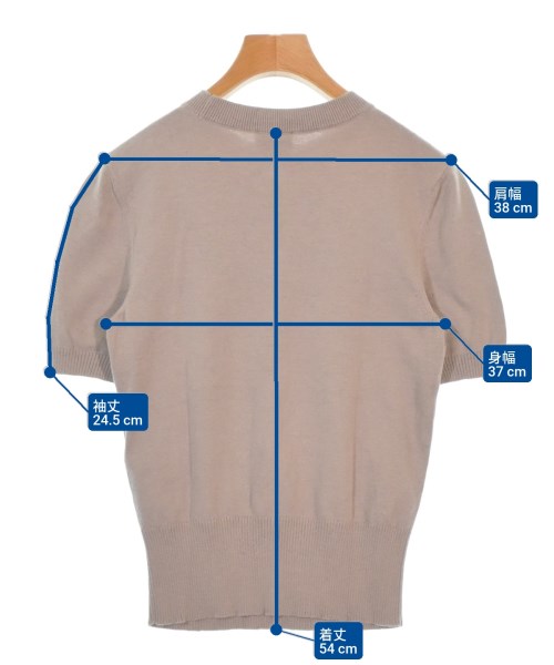 PATOU（パトゥ）ニット・セーター 茶 サイズ:S レディース/2200666943057