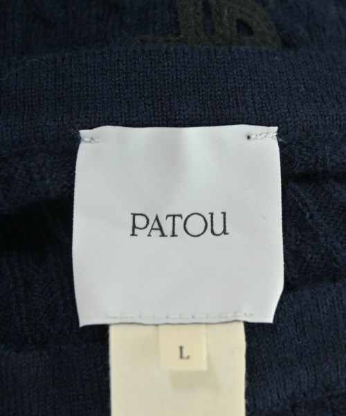 PATOU（パトゥ）ベスト/ノースリーブ 紺 サイズ:L レディース/2200672029110