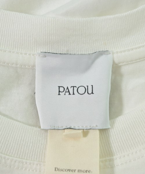 PATOU（パトゥ）Tシャツ・カットソー 白 サイズ:XS レディース/2200720519310