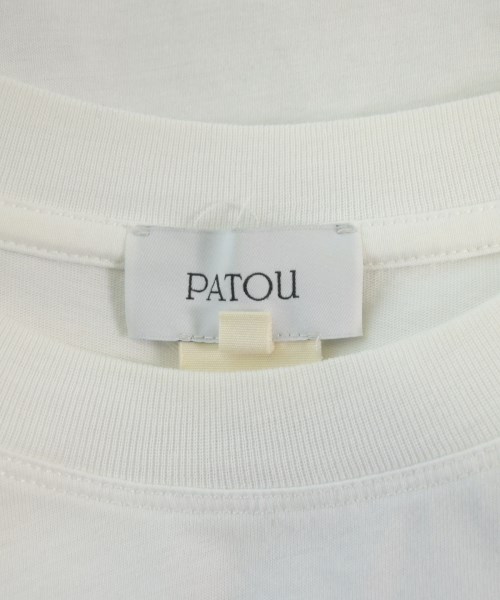 PATOU（パトゥ）Tシャツ・カットソー 白 サイズ:M レディース/2200732144067