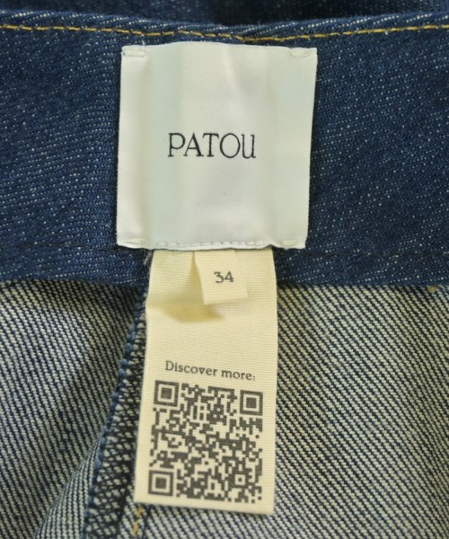 PATOU（パトゥ）デニムパンツ 紺 サイズ:34(XXS位) レディース/2200722875254