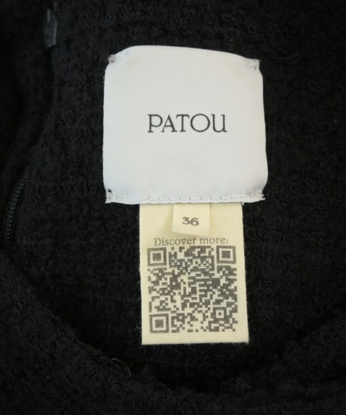 PATOU（パトゥ）ワンピース 黒 サイズ:36(XS位) レディース/2200734368041
