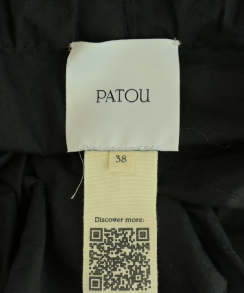 PATOU（パトゥ）ブラウス 黒 サイズ:38(S位) レディース/2200734508188
