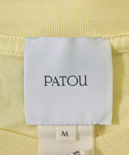 PATOU（パトゥ）Tシャツ・カットソー 黄 サイズ:M レディース/2200683646085