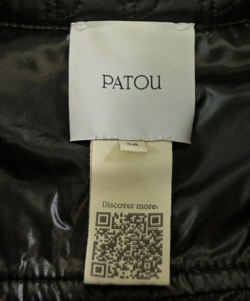 PATOU（パトゥ）ブラウス 黒 サイズ:38(S位) レディース/2200683268089
