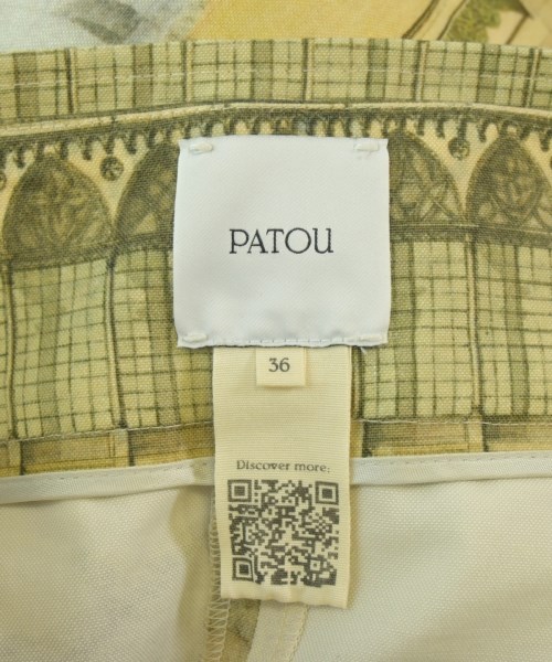 PATOU（パトゥ）ミニスカート ベージュ サイズ:36(XS位) レディース/2200684828091
