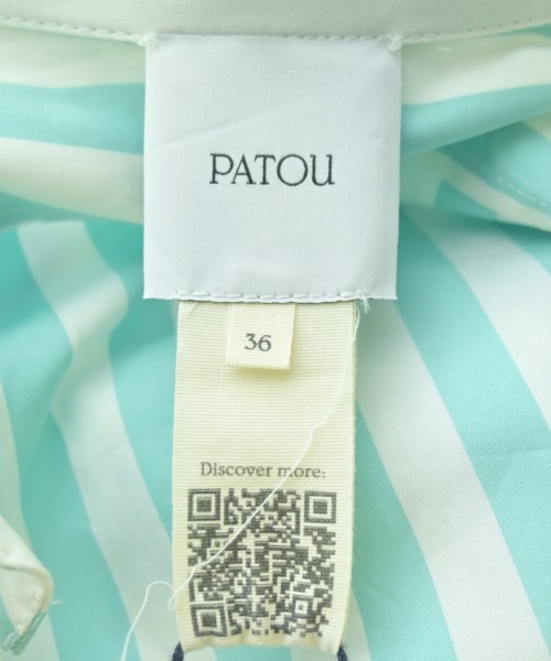 PATOU（パトゥ）ブラウス 緑 サイズ:36(XS位) レディース/2200676234183