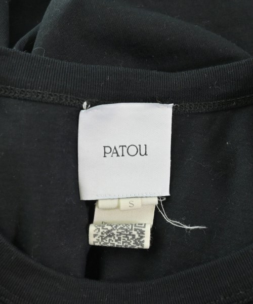 PATOU（パトゥ）Tシャツ・カットソー 黒 サイズ:S レディース/2200683780161