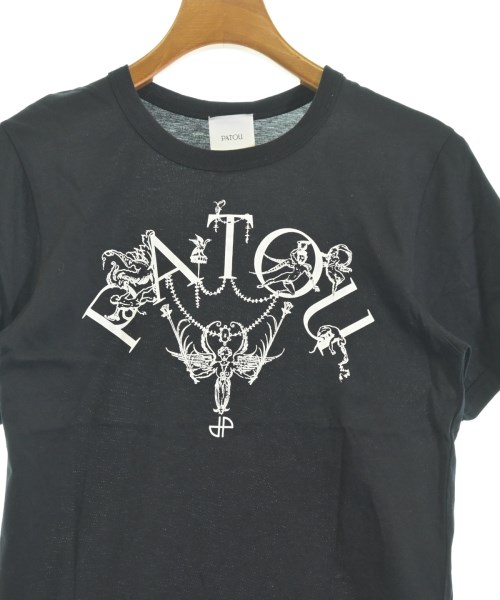 PATOU（パトゥ）Tシャツ・カットソー 黒 サイズ:S レディース/2200683780161