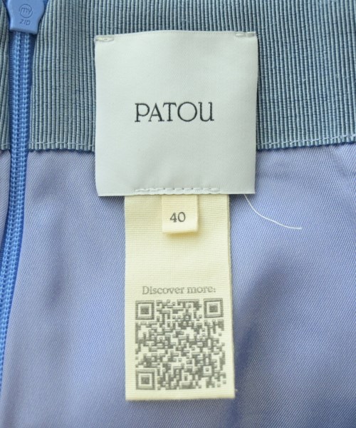 PATOU（パトゥ）ミニスカート 青 サイズ:40(M位) レディース/2200693259077