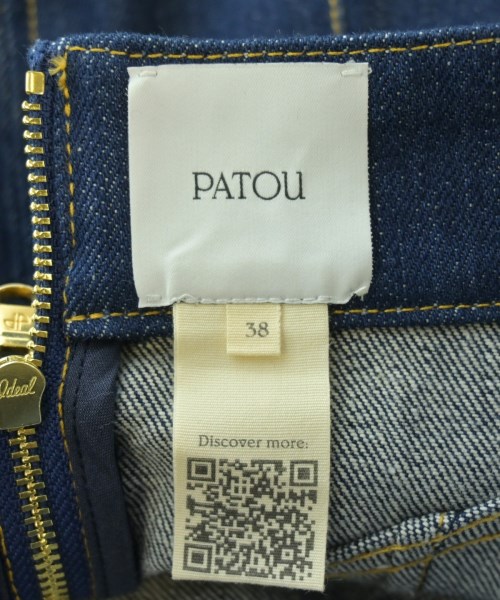 PATOU（パトゥ）ミニスカート 紺 サイズ:38(S位) レディース/2200693259084