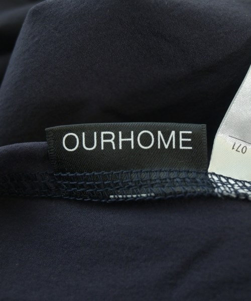 OURHOME（アワホーム）ブラウス 紺 サイズ:F レディース/2200648212133
