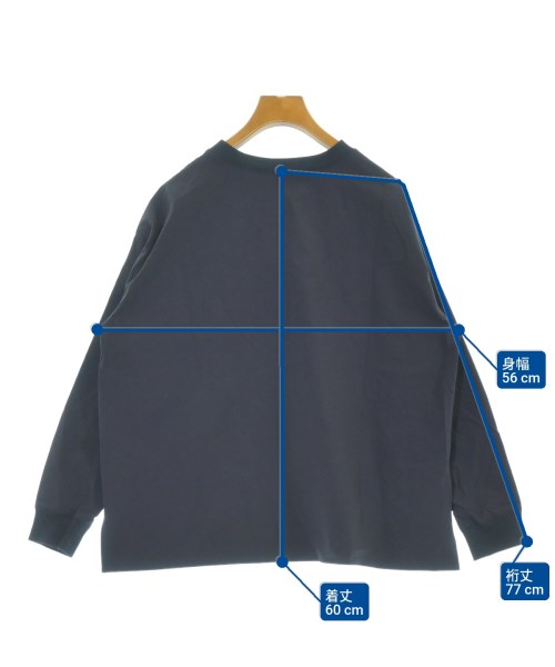 OURHOME（アワホーム）ブラウス 紺 サイズ:F レディース/2200648212133